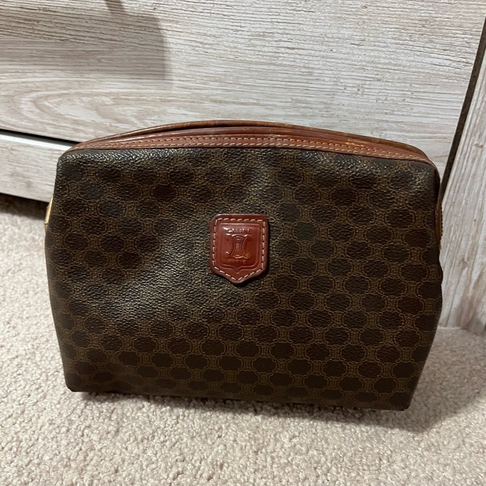 Celine Macadam Cosmetic Pouch Bag